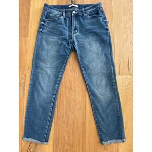 Kan Kan Medium Wash Straight Leg Jeans